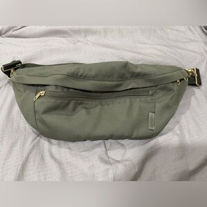 Canvelle Olive Green Belt Bag